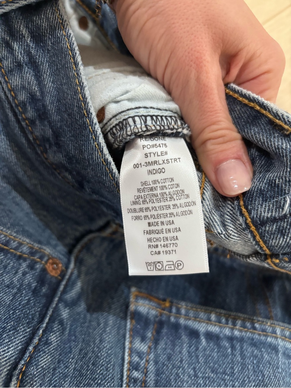 RE/DONE Vintage Levi's Men's - Picture 5 of 8